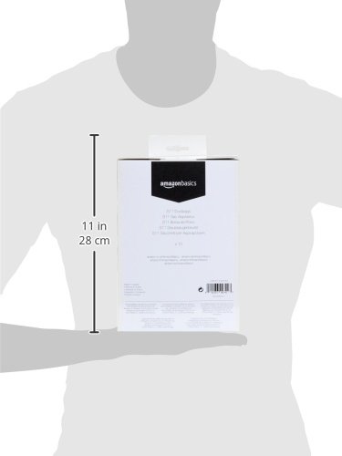 AmazonBasics - Bolsas para aspiradora S11 con control de olor, para Siemens - Pack de 10