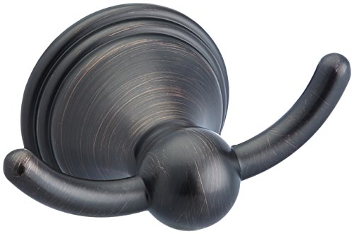 AmazonBasics - Juego de accesorios modernos para baño - 4 unidades - Bronce antiguo