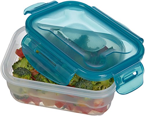 AmazonBasics: Juego de almacenamiento de comida de 3 unidades, 3 x 0,6 L