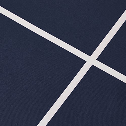 AmazonBasics - Juego de funda nórdica de microfibra ligera de microfibra, 230 x 220 cm, Azul marino a cuadros (Navy Simple Plaid)