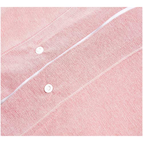 AmazonBasics - Juego de ropa de cama con funda de edredón, de microfibra, 200 x 200 cm, Rojizo (Sandy Red)