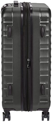 AmazonBasics - Maleta rígida de alta calidad, con ruedas y cerradura TSA incorporada - 68 cm, Negro