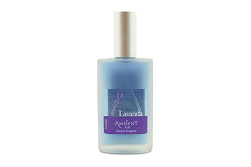 Ambientair Perfume de Hogar en Spray, Aroma Lavanda, 100 ml, Cristal, Morado, 5x3x12 cm