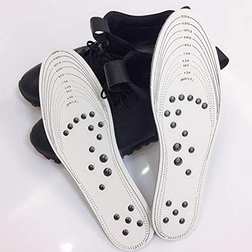 ambility 1 par de plantillas abnehmen masajeador de pies acupresión Terapia de campo magnético Peso Pérdida Masaje Plantilla