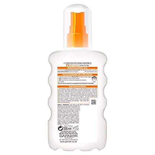 Ambre Solaire ultra-hydrating – Crema de protección solar en spray