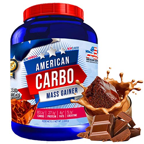 American Suplement Carbo - carbohidrato - subidor de peso 2kg (CHOCOLATE)