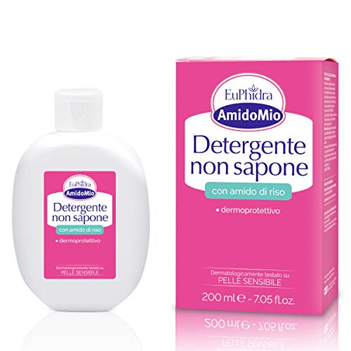 Amido Mio - Detergente no jabón, almidón de arroz, 200 ml