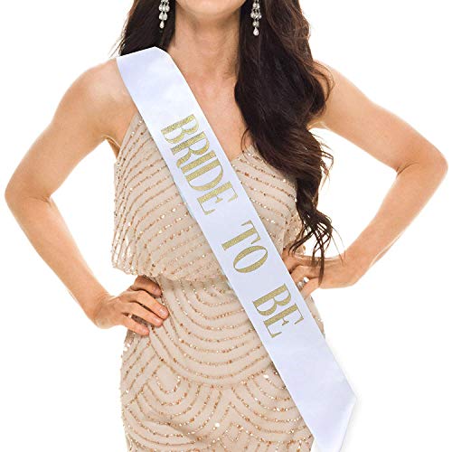 ANDERK 18 Piezas Bandas Despedida Soltera Novia a ser Sash and Bride Tribe Fajas Decoración de Fiesta de Gallina Noche