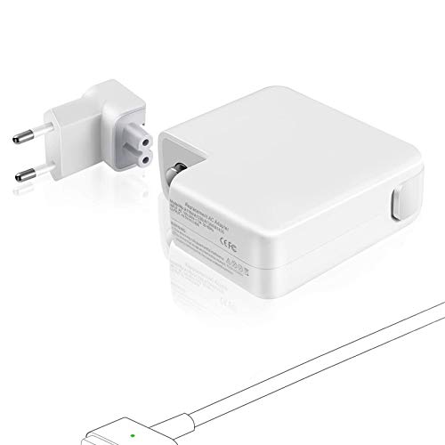 AndMore Cargador Compatible con Mac Air, 45W Adaptador 2 para Mac Air, Mac Air 11" 13" Pulgadas A1466/A1465/A1436/A1435 - Mediados 2012, 2013, 2014, 2015, 2017 Modelos