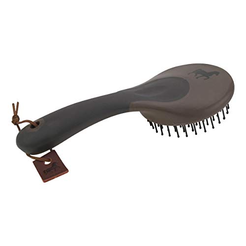Animalon - Cepillo para crines y cola, para caballos, para crinos, color marrón
