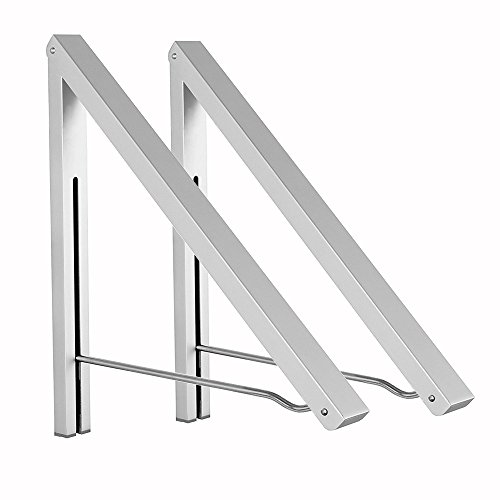 Anjuer Perchero de Pared Percha Plegable para ahorrar espacio (2 paquetes)