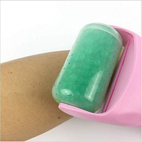 ANNIUP Rodillo de hielo masajeador facial, rostro y ojos, masajeador facial para rostro y ojos,hinchazón,livio del dolor y lesiones menores, rodillo facial rejuvenece herramientas de belleza relajante