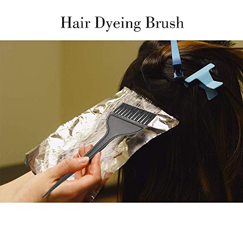 Anself 6pcs Kit de Herramientas para Coloración, Kit de Tinte, Tinte de Peluquería,Tazón, Cepillos y Clips