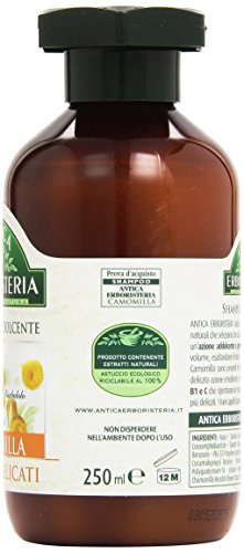 Antica Erboristeria – Champú suavizante, manzanilla, 250 ml