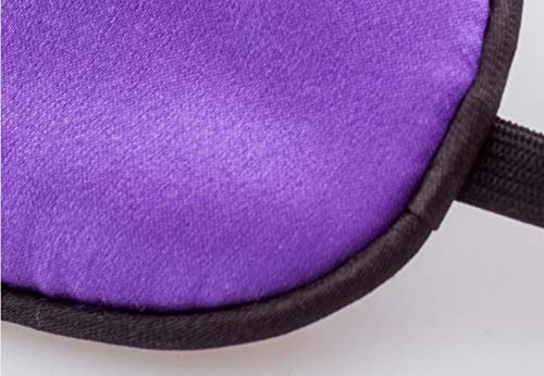 Antifaz ajustable para ojos de estrabismo para adulto/niño, transpirable, para ojos perezosos (morado)