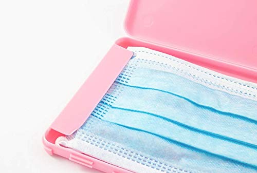 ANYAN Estuche Guardar Mascarilla niños, funda para almacenar mascarillas desechable, Estuche Porta Mascarilla Infantil con Dibujos, Hello Kitty