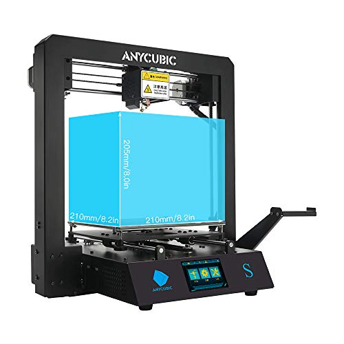 ANYCUBIC Mega S Impresora 3D Tamaño de impresión 210 x 210 x 205 mm Con Ultrabase calefactada Pantalla táctil de 3.5" Funciona con TPU/PLA/ABS