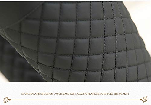 AONEGOLD Botas de Agua Mujer Botas de Lluvia Impermeable Altas Bota de Goma Wellington Boots Otoño e Invierno(Negro,39 EU)