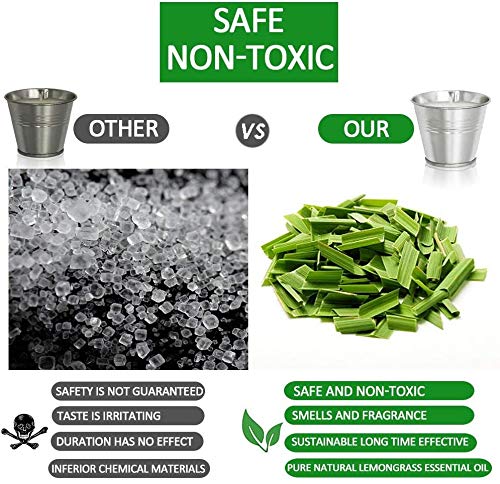 Aottom Velas Antimosquitos Exterior, 12 Velas de Citronela Antimosquitos Vela Perfumada para repeler Mosquitos e Insectos Velas Aromaticas para Exteriores, Camping, Jardín