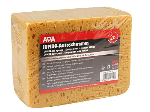APA 19910 Jumbo - Esponja para Coche (2 Unidades)