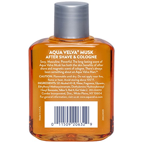 Aqua Velva After Shave, Musk, 3.5 Ounce by Combe Inc.