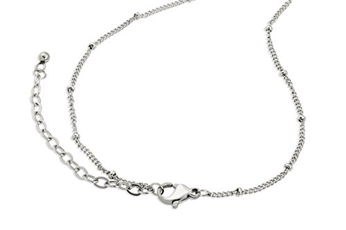 Árbol de Vida aromaterapia difusor de aceite esencial Collar – joyas – hipoalergénico acero inoxidable de gra 20.8 "cadena + 9 lavable Insertar Almohadillas + Charms