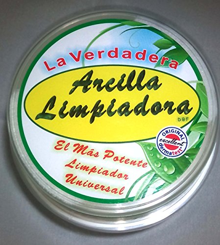 ARCILLA LIMPIADORA PIEDRA BLANCA (1 BOTE DE PIEDRA BLANCA + 1 ESPONJA)
