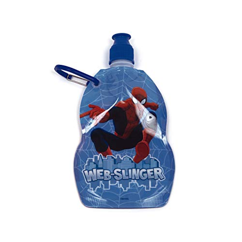 ARDITEX SM8560 Botella Plegable y Reutilizable de Marvel-Spiderman