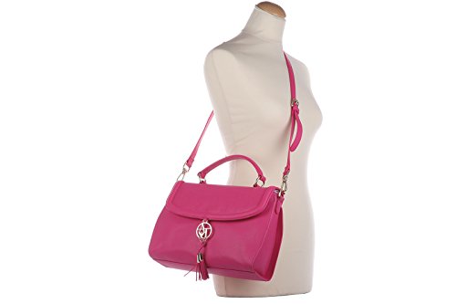 Armani Jeans bolso de mano para compras mujer nuevo nappine fuxia