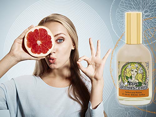 AROMASECRET Perfume de mujer 100 ml – CONCEPTO Nuevo de Perfumería, La mejor idea de un regalo para Ella (CITRUS)