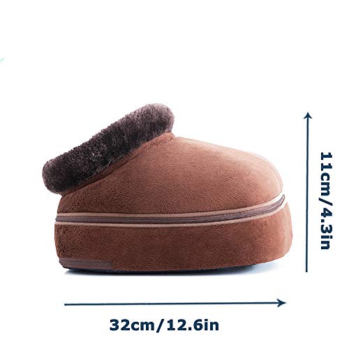 ARONT 2-en-1 Masajeador de Pies Shiatsu Eléctrico Masaje de Espalda con Calor Función de Amasamiento Vibración Cubierta Desmontable y Lavable, Para el Hogar y Oficina