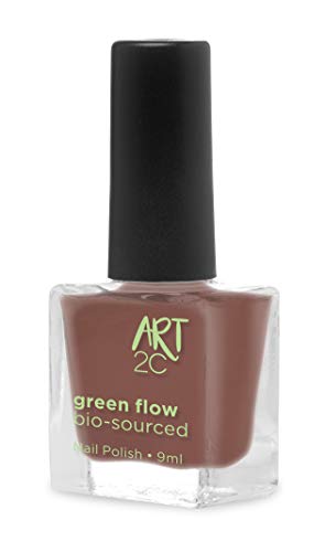 Art 2C - Esmalte de uñas puro con fórmula 85 % ecológica y vegana, 24 colores, 9 ml, color: Ash (17)