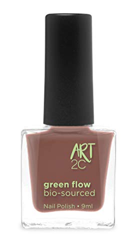 Art 2C - Esmalte de uñas puro con fórmula 85 % ecológica y vegana, 24 colores, 9 ml, color: Ash (17)