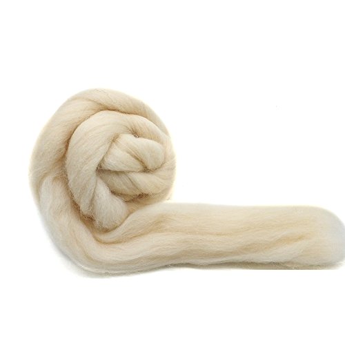 Artec360 - Lana de Fieltro de Grado 70 de Merino de 91,44 g, Muy Suave, de Lana al por Mayor, para Fieltro Feliz