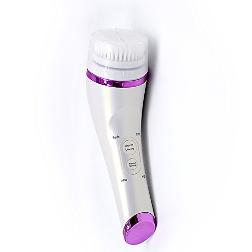 Artefacto Eléctrico De Lavado Facial Instrumento Limpiador Impermeable De Masaje Ultrasónico Instrumento Limpiador De Poro Facial Multifuncional (200 * 55 * 55MM)