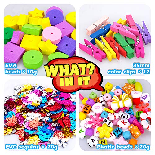 Artículos de manualidades para niños Niñas, Kit de manualidades de bricolaje para niños 4 5 6 7 8 años Kits de manualidades para niños Regalo para niñas de 4 a 10 años Regalo de cumpleaños Edad 8 9 10