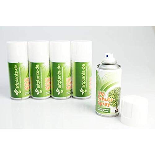 artplants.de Set 2 x Spray de protección UV para Cuidado de Plantas, Flores, árboles y Palmeras Artificiales - 2 uds. Fluido Protector - Aerosol
