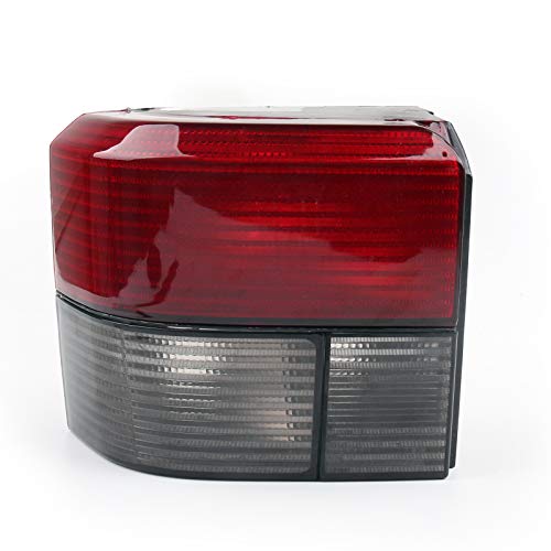 Artudatech - Juego de luces traseras de repuesto para faros traseros de coche, color rojo, para V W Transporter T4, Carave-lle T4 1991-2003, sin bombillas
