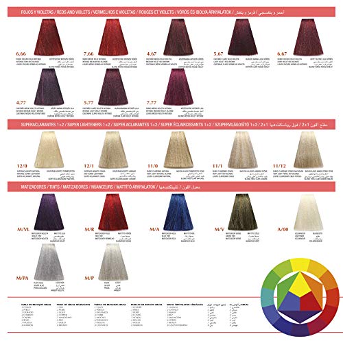 ARUAL Tinte Matizador Rojo 1 Unidad 60ml