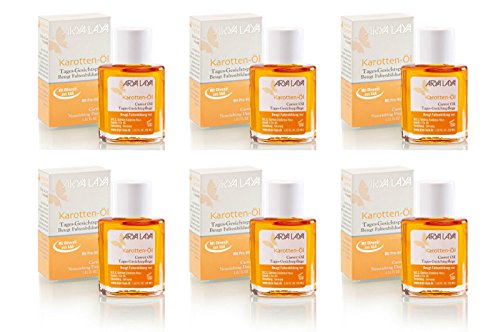 ARYA LAYA - Aceite para zanahorias (6 x 30 ml, 6 unidades)