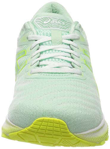 Asics Gel-Nimbus 22, Zapatilla de Correr para Mujer, Vert Menthe Jaune Fluo, 39 EU