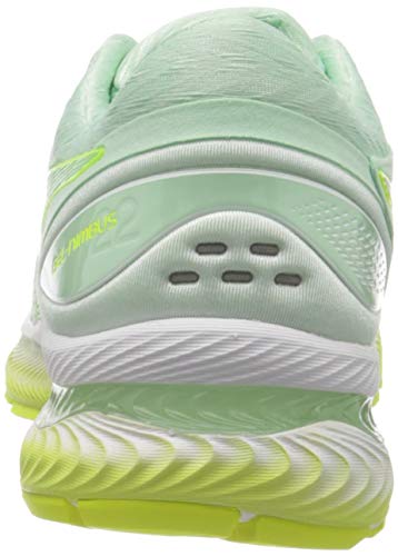 Asics Gel-Nimbus 22, Zapatilla de Correr para Mujer, Vert Menthe Jaune Fluo, 39 EU