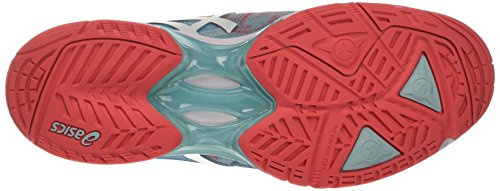 Asics Gel-Solution Speed 3 L.e. Paris, Zapatillas de Deporte para Mujer, Multicolor (Diva Blue/White/Dive Pink), 36 EU