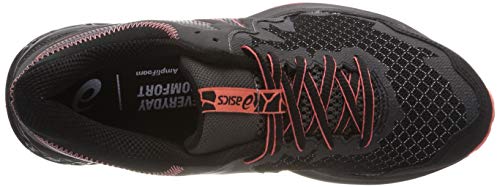 Asics Gel-Sonoma 4, Zapatillas de Running para Mujer, Negro (Black/Papaya 001), 39.5 EU