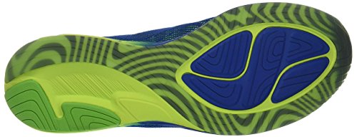 Asics T772N, Zapatillas de Running Hombre, Multicolor (Imperial/Safety Yellow/Green Gecko), 42.5 EU