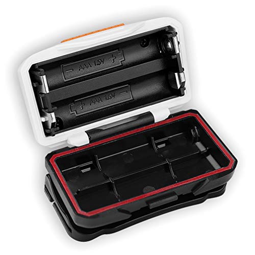 Asolym Faros LED Mini Sensor infrarrojo portátil Faros Luces al Aire Libre iluminación para Acampar Luces de Pesca nocturna2 Tipos de Modo de Interruptor 3 Tipos de Modo de iluminación