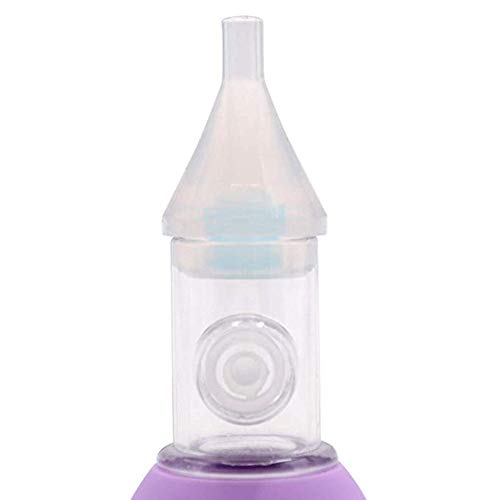 Aspirador nasal para recién nacidos Aspiración para bebés Punta blanda Aspiradora de moco Limpiador de la nariz que moquea Aspiración nasal segura y eficiente