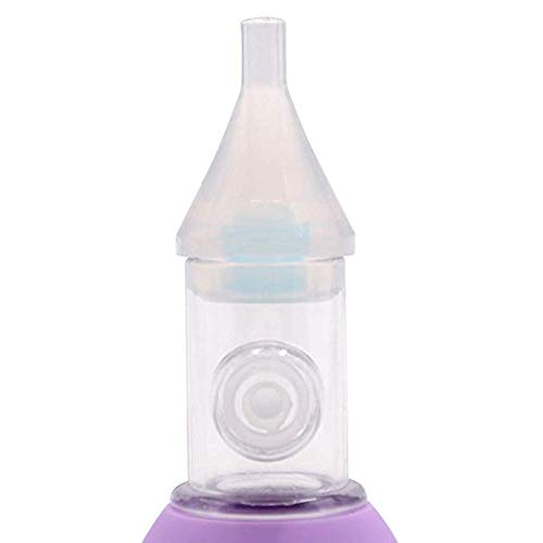 Aspirador nasal para recién nacidos Aspiración para bebés Punta blanda Aspiradora de moco Limpiador de la nariz que moquea Aspiración nasal segura y eficiente