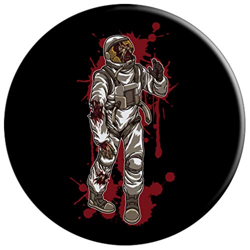 Astronauta Zombie - Equipo espeluznante PopSockets Agarre y Soporte para Teléfonos y Tabletas