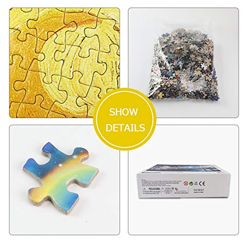 ATggqr Puzzle Adultos 1000 Piezas 50x75cm Chica de Dibujos Animados de Anime Creativo Rompecabezas Gran Juego de Rompecabezas para Adultos Adolescentes